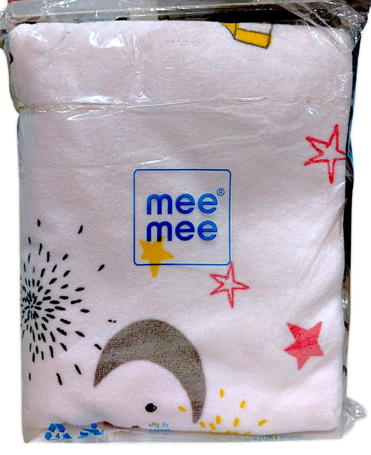 Mee Mee Micro Fiber Baby Bath Towel for New Born | Wash Cloth, Quick Absorbent, Extra Soft Cotton Towels for Kids/Toddlers/Infants/Babies,