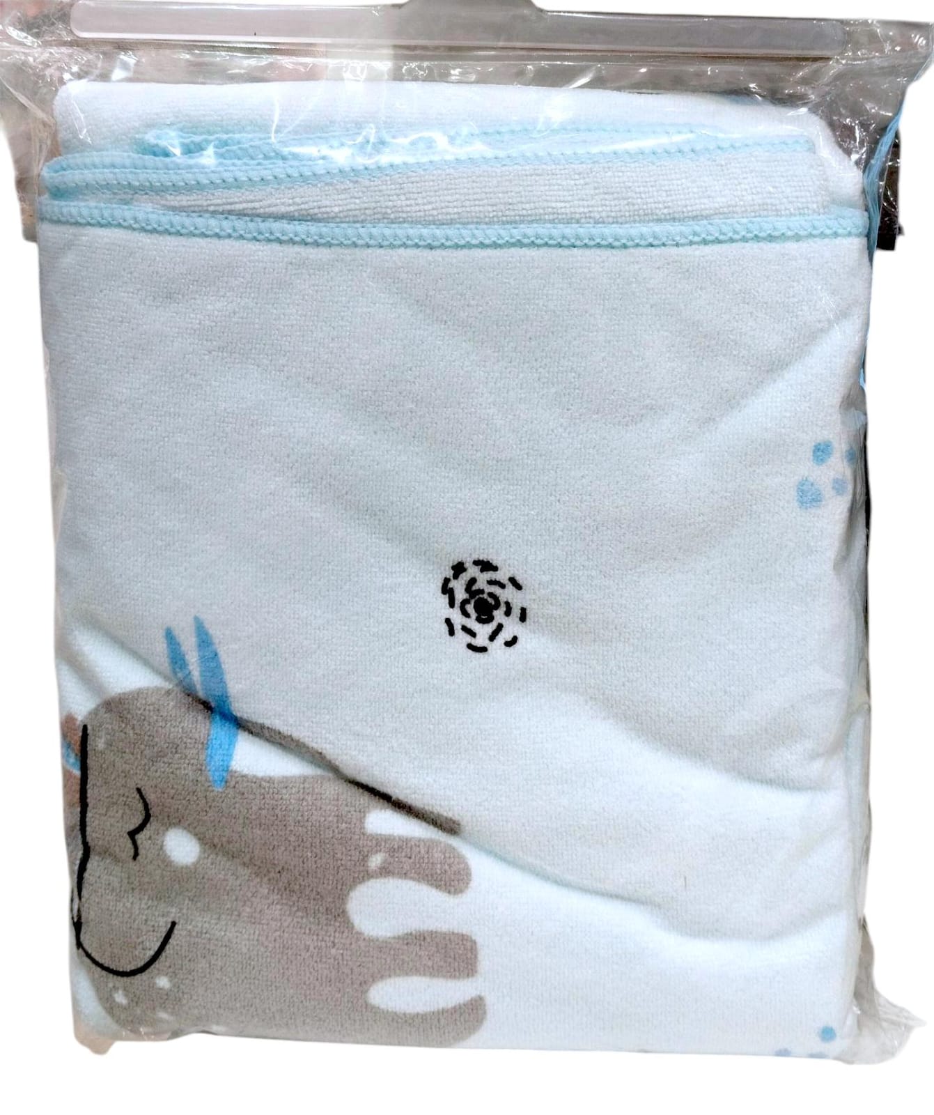 Mee Mee Micro Fiber Baby Bath Towel for New Born | Wash Cloth, Quick Absorbent, Extra Soft Cotton Towels for Kids/Toddlers/Infants/Babies,