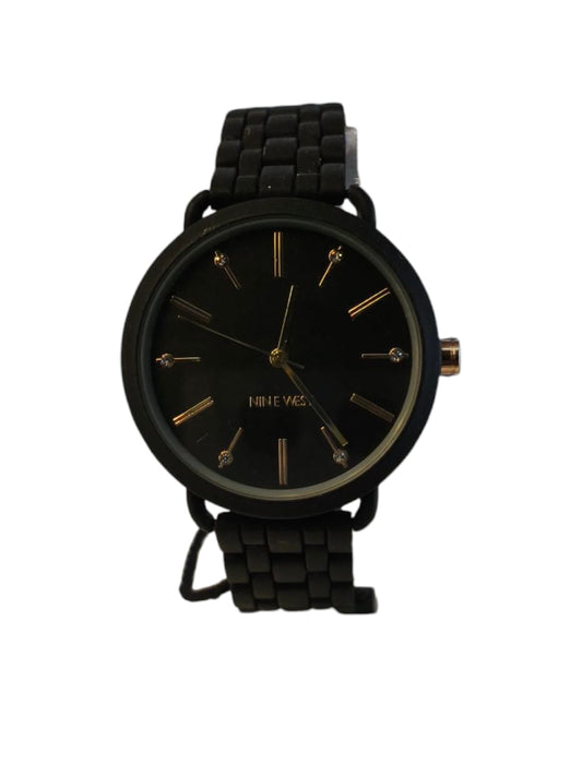 WOMEN NINE WEST WATCHES NW-2242 BLK