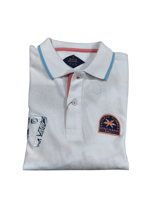 Classic Men's Polo T-Shirt – Cotton | Regular Fit #BHP24031