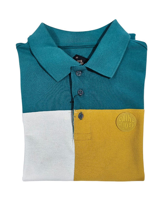 Being Human Clothing Mens-Top Polo Neck #BHP24549