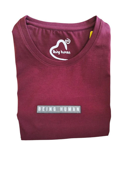 Being Human Clothing Men Slim Fit Crew Neck T-Shirts #BHTS24063