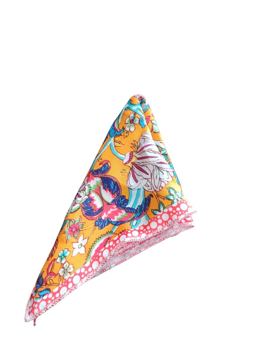 CANOE POCKET SQUARE # AC-PH-PRINT4