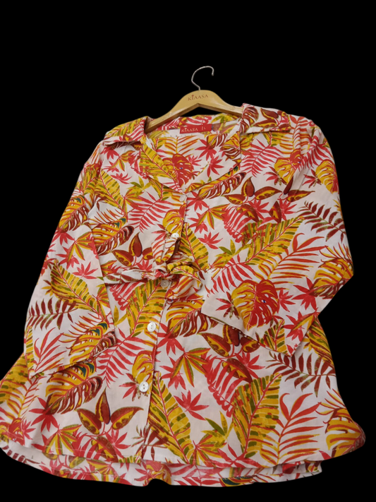 Co-ord Set for Women – Trendy Summer Travel Outfit | Lightweight 2 Piece #KS-S25-CD-0075