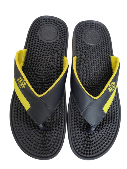 A-HA Casual Grey Flip Flop For Men ACCUPLUS-5 By Liberty