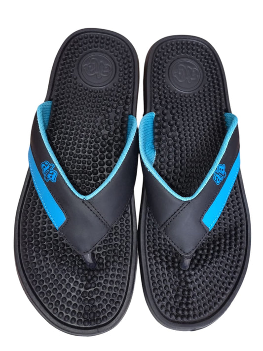 A-HA Casual Grey Flip Flop For Men ACCUPLUS-5 By Liberty