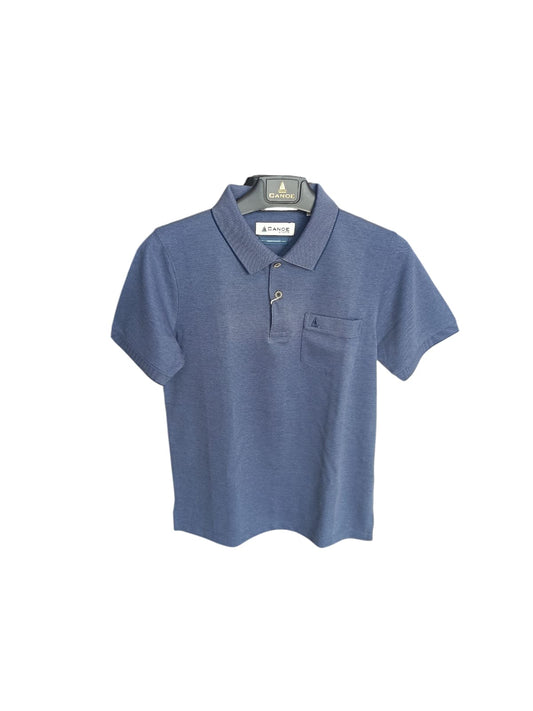 Canoe Men Short Sleeve Polo Neck Solid Pattern T-Shirt # TSH-KELLAN-N1