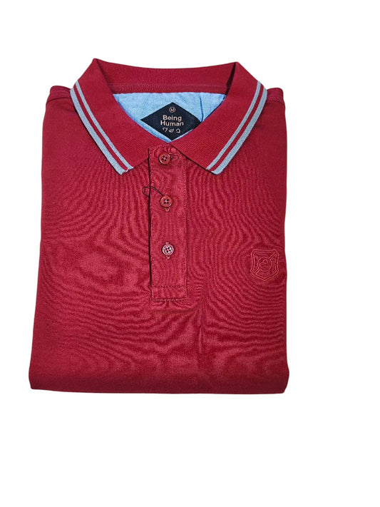 Classic Men's Polo T-Shirt – Cotton | Regular Fit #BHP24101