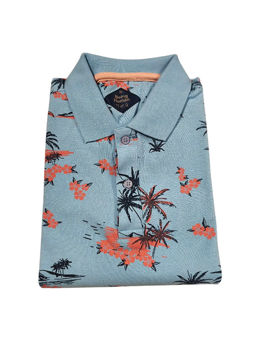 Classic Men's Polo T-Shirt – Cotton | Regular Fit #BHP24022