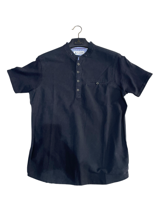 Canoe Men Round Neck Short Sleeve Length Regular Fit Knitted T-Shirt # KTS-NEWYORK