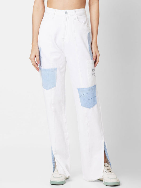 Spykar Women Straight Fit High-Rise Stretchable Jeans #WDYNR1BD126