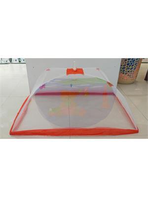Foldable Mosquito Net Small Size Bear Theme - Beige