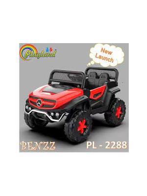 Ayaan Toys Pobo Jeep red battery operated ride on 1 to 8 years Jeep Battery Operated Ride On  (Red)