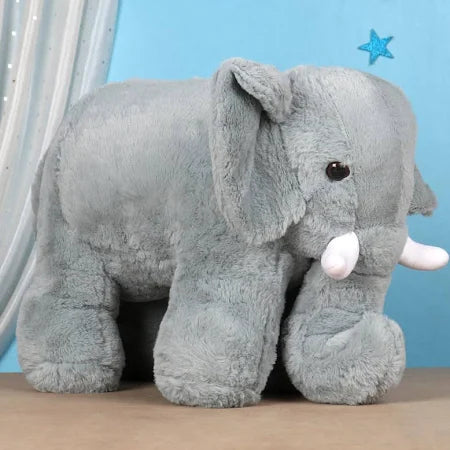 Edu Kids Toys Royal Elephant Plush - Safe Non-Toxic Cuddly Soft Toy
