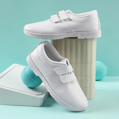 Prefect Velcro Uniform School Shoes For Kids S/BOY-V By Liberty