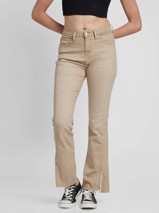Spykar Women S and Lycra Bootcut Fit Ankle Length Jeans #WDYNR1BC012